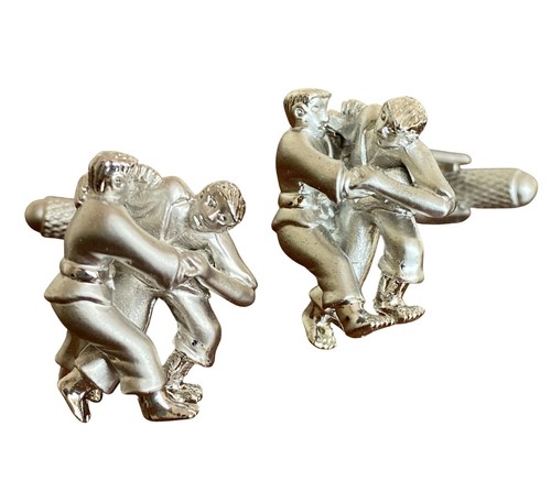 Judo cufflinks onyx art - cufflinks,