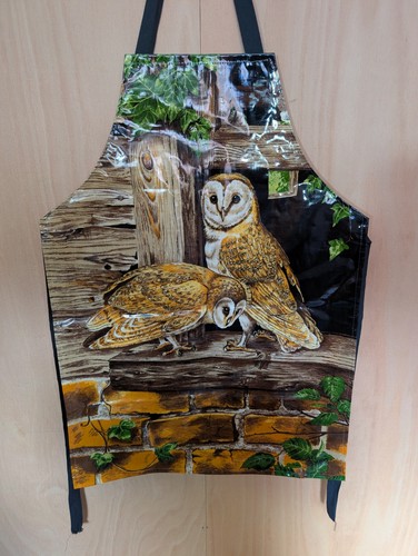 Vintage rspb barn owl vinyl - owl,