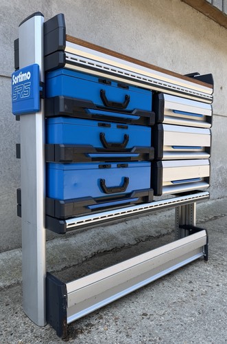 Van racking shelving - van, drawers