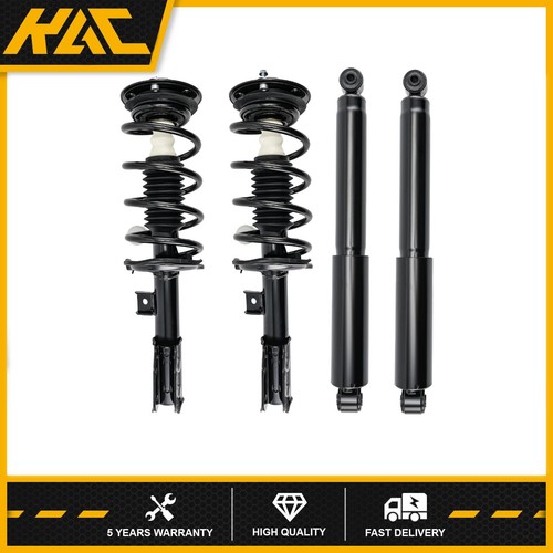4pcs front rear complete - rear, strut