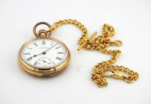 Large antique american waltham - antique,