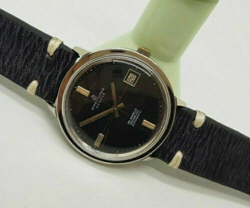 Rare vintage breitling black - vintage,