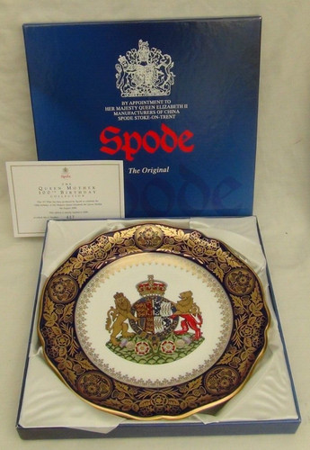 Spode 100th birthday queen - spode,
