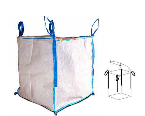 Fibc dump bag - lid, flap