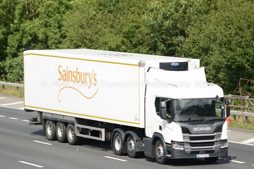 Truck photo 12x8 scania p450 - truck,