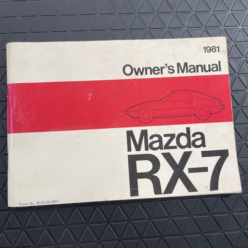 1981 mazda operator - mazda, s