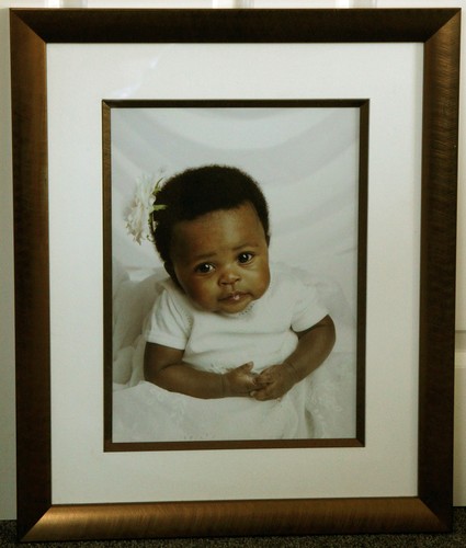 Bronze finish frame - , takes