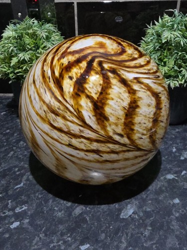 Large globe glass space planet - large,