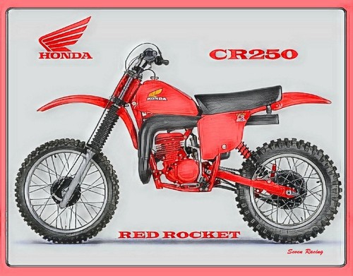 Honda cr250 motocross - honda,