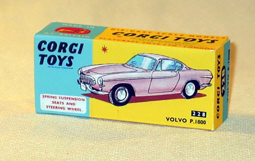 Corgi toys 228 volvo - volvo, p.1800