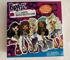 Bratz C.I.Y. Shoppe Merch Master Board Game by Bratz - Missing 1 Doll Game Piece