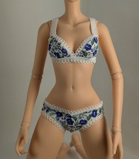 Bjd doll bra set blue - blue, and