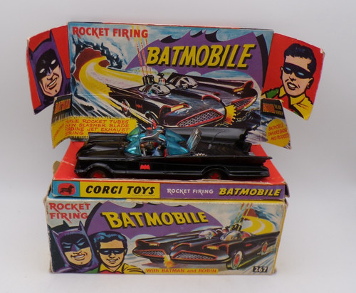 Corgi 267 batmobile with - corgi,