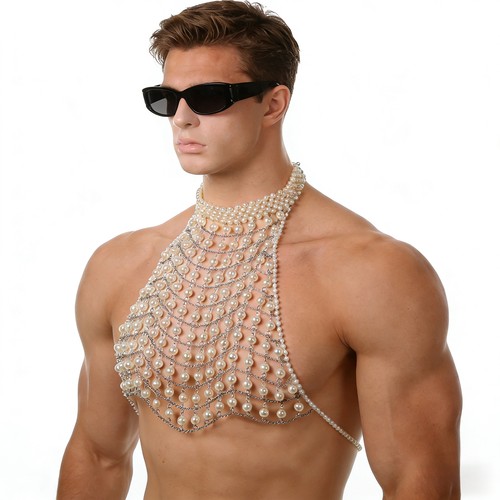 Men chest harness imitation - chest,