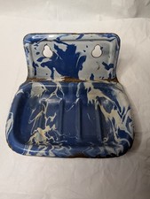 Vintage Enamel Covered Steel