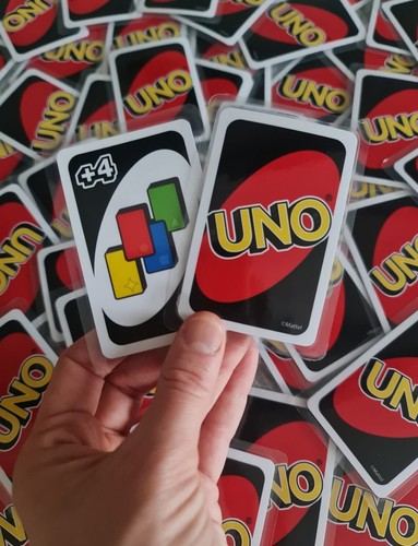 Uno playing cards laminated - cards,