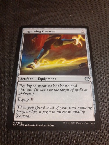 Lightning greaves secrets - greaves, of