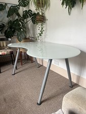 Large IKEA Galant glass desk