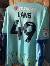 Portsmouth Fc 24/25 3rd Shirt XXL With Lang 49 Print