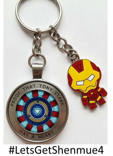 Iron man figure - figure, keyring
