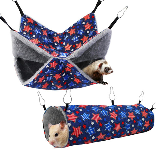 Ferret rat hammock set guinea - hammock,