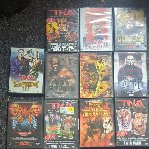 Tna wrestling dvd bundle - tna,