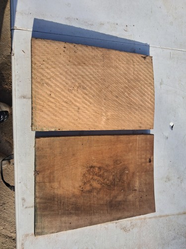 Hardwood timber planed pieces