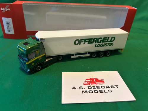 Herpa scania r fridge - herpa,