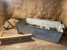 Vintage Salvaged RAF Military Metal Tool Tray Box Reclaimed Vintage Storage
