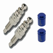 2x stahlbus bleeder screw with