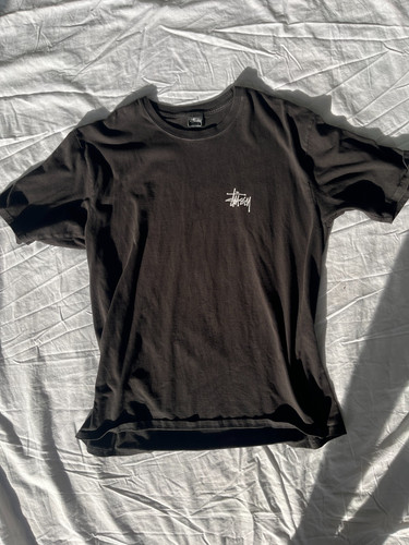 Stussy shirt black - t-shirt, front