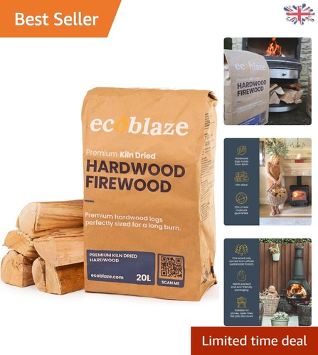 9kg kiln dried hardwood logs - 9kg,