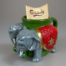 Vintage Carlsberg Elephant Gates Toby Pub Jug, Ted Elkins - No.3 Limited Edition