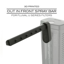 Out front adjustable - in, spray