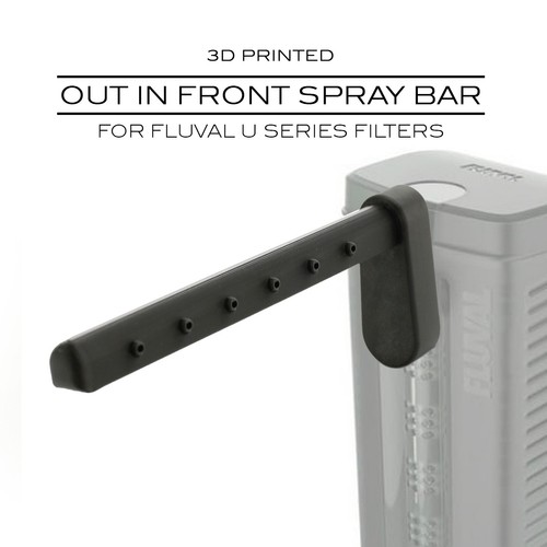 Out front adjustable spray - in,