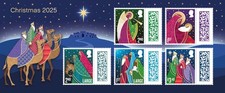 GB MINT 2025 CHRISTMAS NATIVITY MINIATURE SHEET NO BARCODE **SPECIAL PRICE**