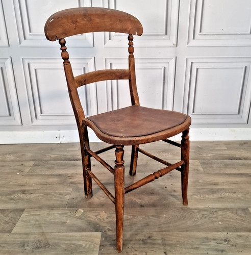 Antique wooden kitchen - chair,