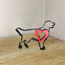 Modern Plastic Dog Statue