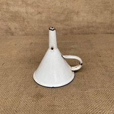 Vintage Enamel Funnel /