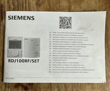 Siemens RDJ100RFSET