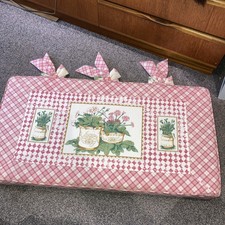 rectangle Two Seater  cushion  Handmade Size 89cmL X 45cmH X 8cmW