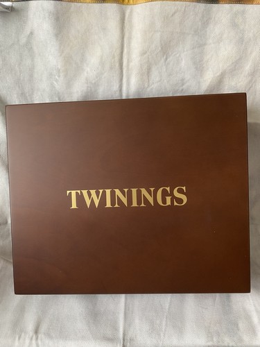 Twinings tea wooden display - tea,