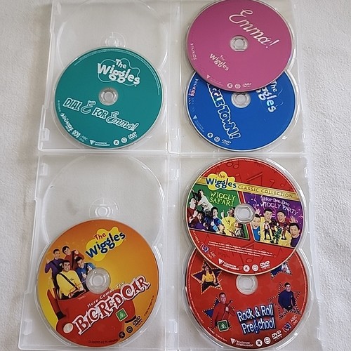 Wiggles dvd bundle loose - x,