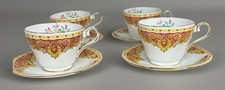 AYNSLEY SET OF 4 CUPS &