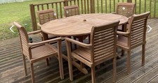 * Brand New Teak Garden Table