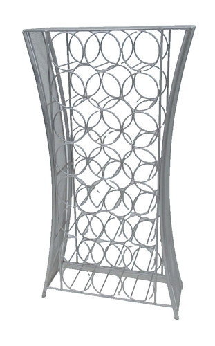 Metal wine rack bottle free - rack,