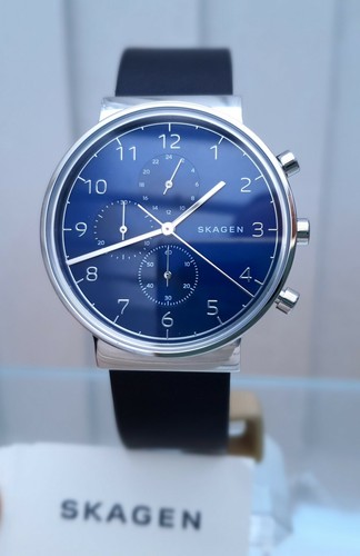 New skagen mens watch - watch, blue