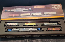 Märklín Mini-Club 8690 Freight & Transformer 5 Car Train Set Z Marklin Boxed OP