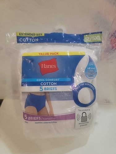 Hanes womans white briefs size - hanes,