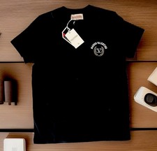 Maison Valentino T-Shirt 2025,MV Black,Beautiful Quality (S) Small